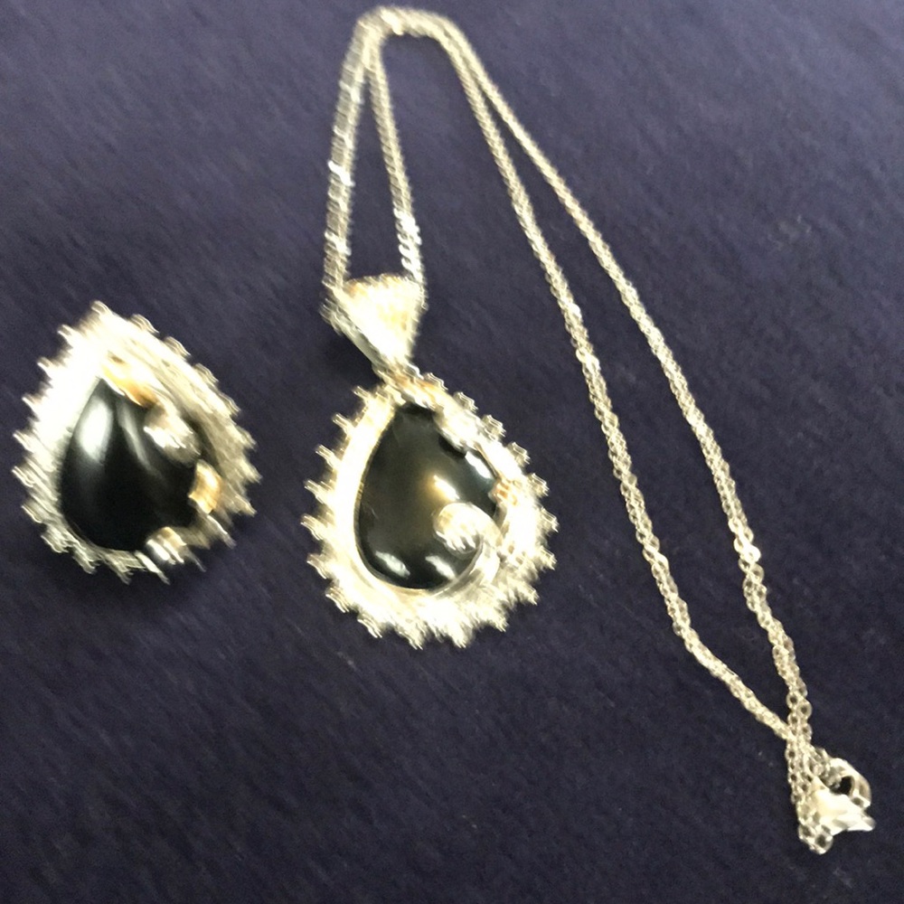 Matching ring and necklace